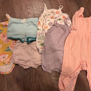Carter's Colorful Kids Bodysuits Set